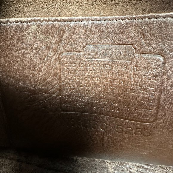 Vintage COACH Men's Leather Messenger Bag 5283 Harrison Briefcase Attache, USA - Picture 14 of 16